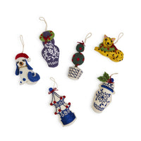 Chinoiserie Christmas Ornaments
