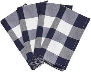 Easy Care Buffalo Plaid Napkins/Set of 4