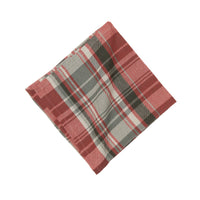 Monogrammed Autumn Plaid Napkins/Set of 4
