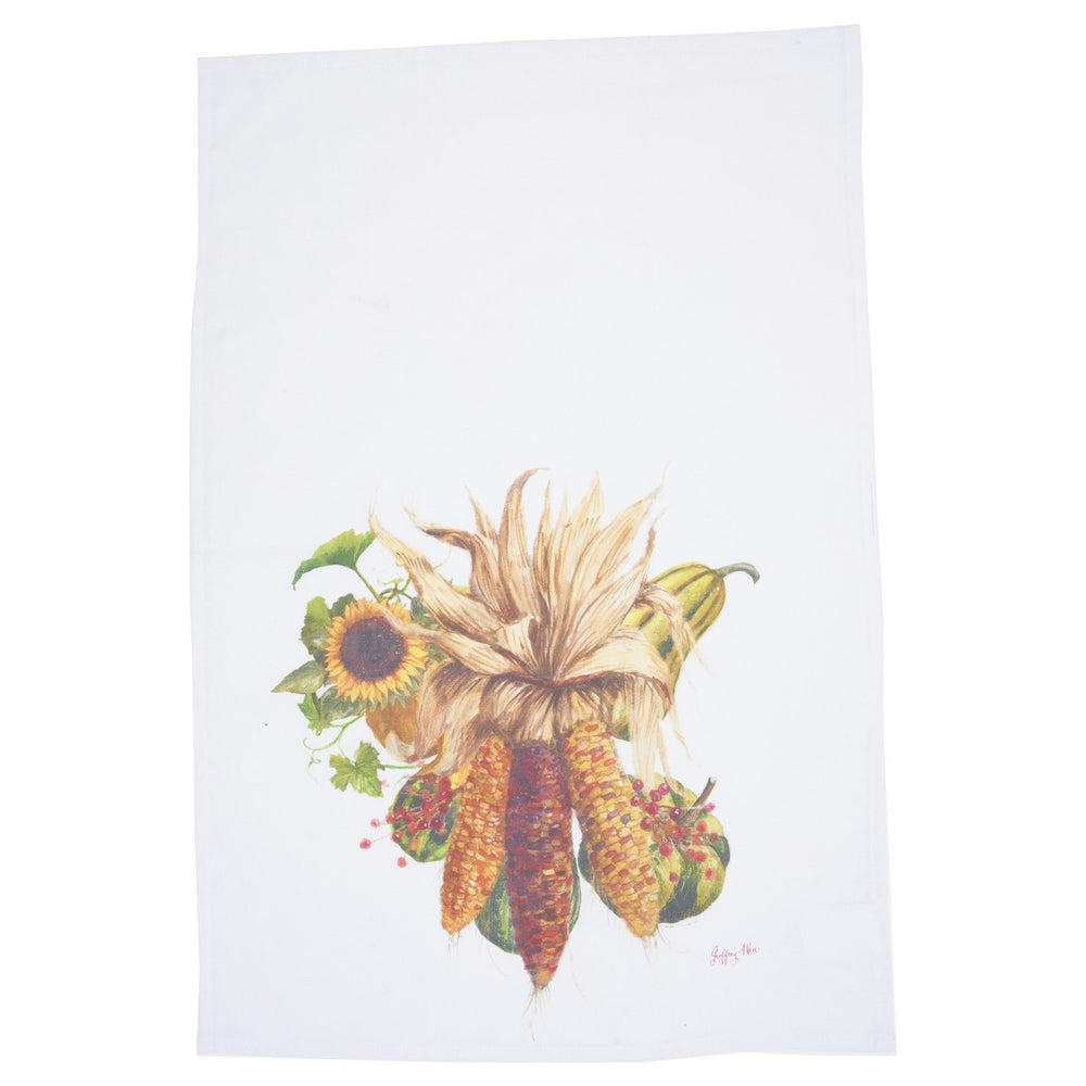Chalk Harvest Corn Towel