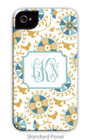 Paisley Beige & Teal Phone Case
