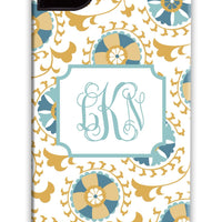 Paisley Beige & Teal Phone Case