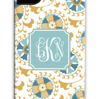 Paisley Beige & Teal Phone Case