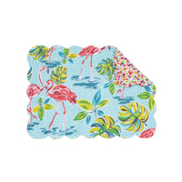 Flamingo Garden Reversible Placemat