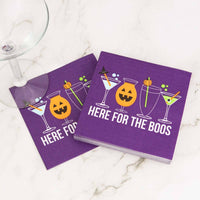 Here For The Boos Cocktail Napkins