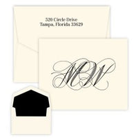 Banbury Duogram - Raised Ink Folded Notes