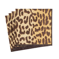 Zanzibar Leopard Cocktail Napkins
