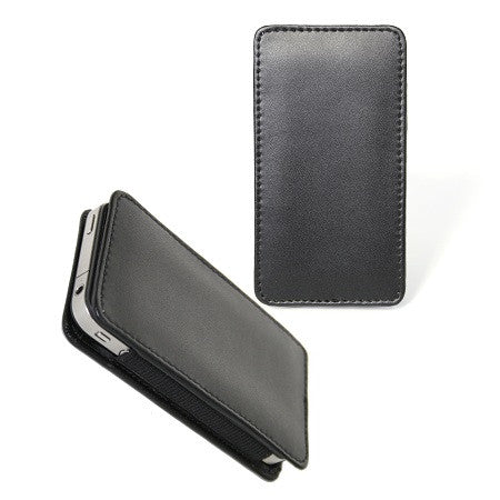 Monogrammed Leather iPhone Sleeve