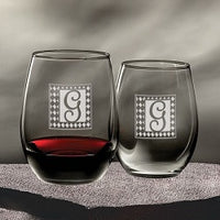 Monogrammed Trendsetter Stemless