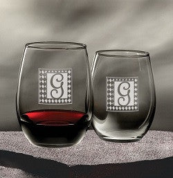 Monogrammed Trendsetter Stemless