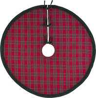 Tartan Velvet Tree Skirt
