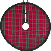 Tartan Velvet Tree Skirt