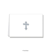 Personalized Cross Folded Notes
