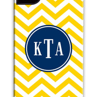 Chevron Yellow Phone Case