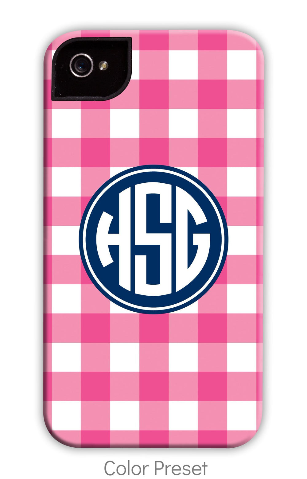 Classic Check Pink Phone Case
