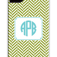 Herringbone Green Phone Case