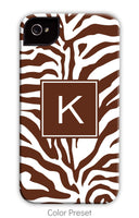 Zebra Chocolate Phone Case
