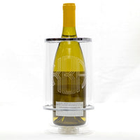 Monogrammed Acrylic Wine Cooler
