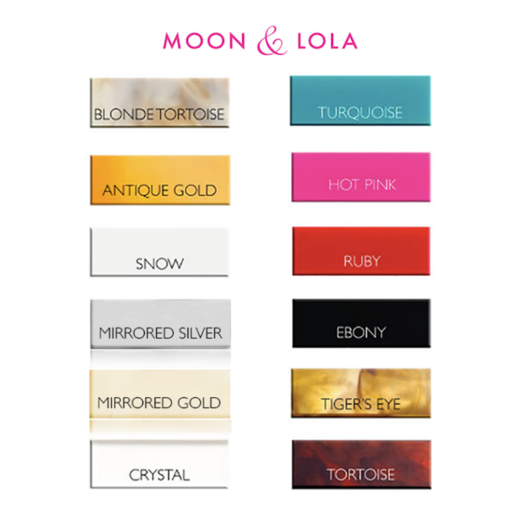 Moon and Lola - Cutout Monogram Ring