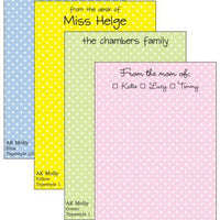 Personalized AK Molly Notepad Collection