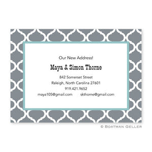 AnnTile Gray Notecard