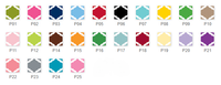 Ann Tile Coaster (25 Colors)
