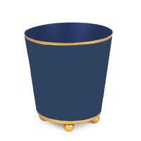 Color Block Round Cachepot with Monogram
