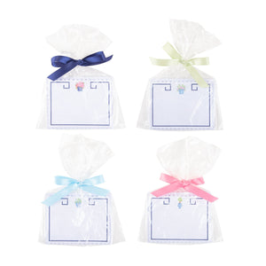 Monogrammed Southern Blooms Flat Note