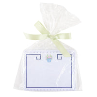 Monogrammed Southern Blooms Flat Note
