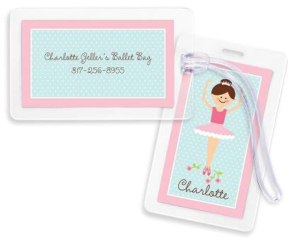 Ballerina Bag Tags Set