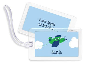 Airplane Bag Tags Set