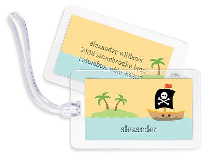 Pirate Bag Tags Set