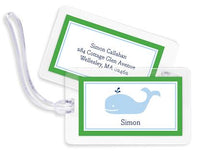 Whale Bag Tags Set
