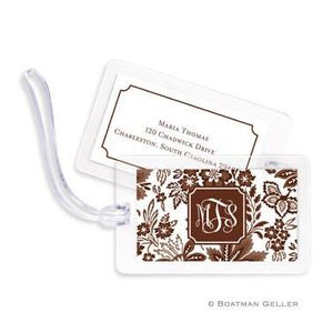 Classic Floral Bag Tags Set