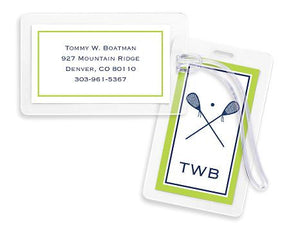 Lacrosse Bag Tags Set