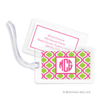 Kate Raspberry & Lime Bag Tags Set
