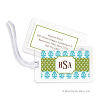Beti Teal Bag Tags Set