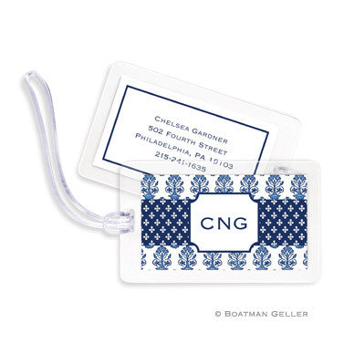 Beti Navy Bag Tags Set