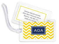 Chevron Bag Tags Set
