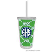 Nautical Knot Kelly Beverage Tumbler
