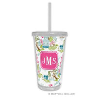 Chinoiserie (Full Color) Beverage Tumbler
