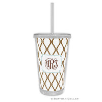 Bamboo Brown & Slate Beverage Tumbler
