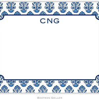 Beti Navy Flat Notecard
