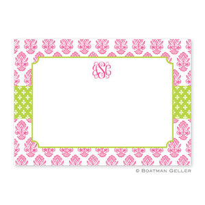 Beti Pink Flat Notecard