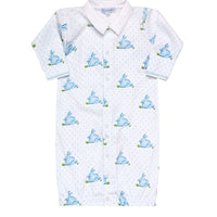 Blue Bunny Baby Converter Gown