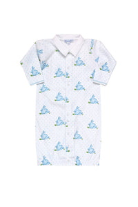 Blue Bunny Baby Converter Gown