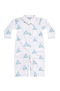Blue Bunny Baby Converter Gown