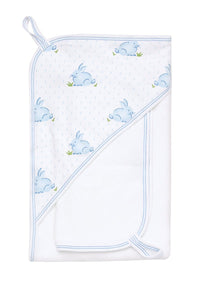 Blue Bunny Baby Towel