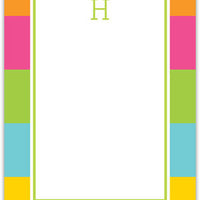 Bold Stripe Flat Notecard