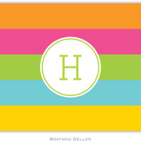 Bold Stripe Folded Notes (3 Colors)